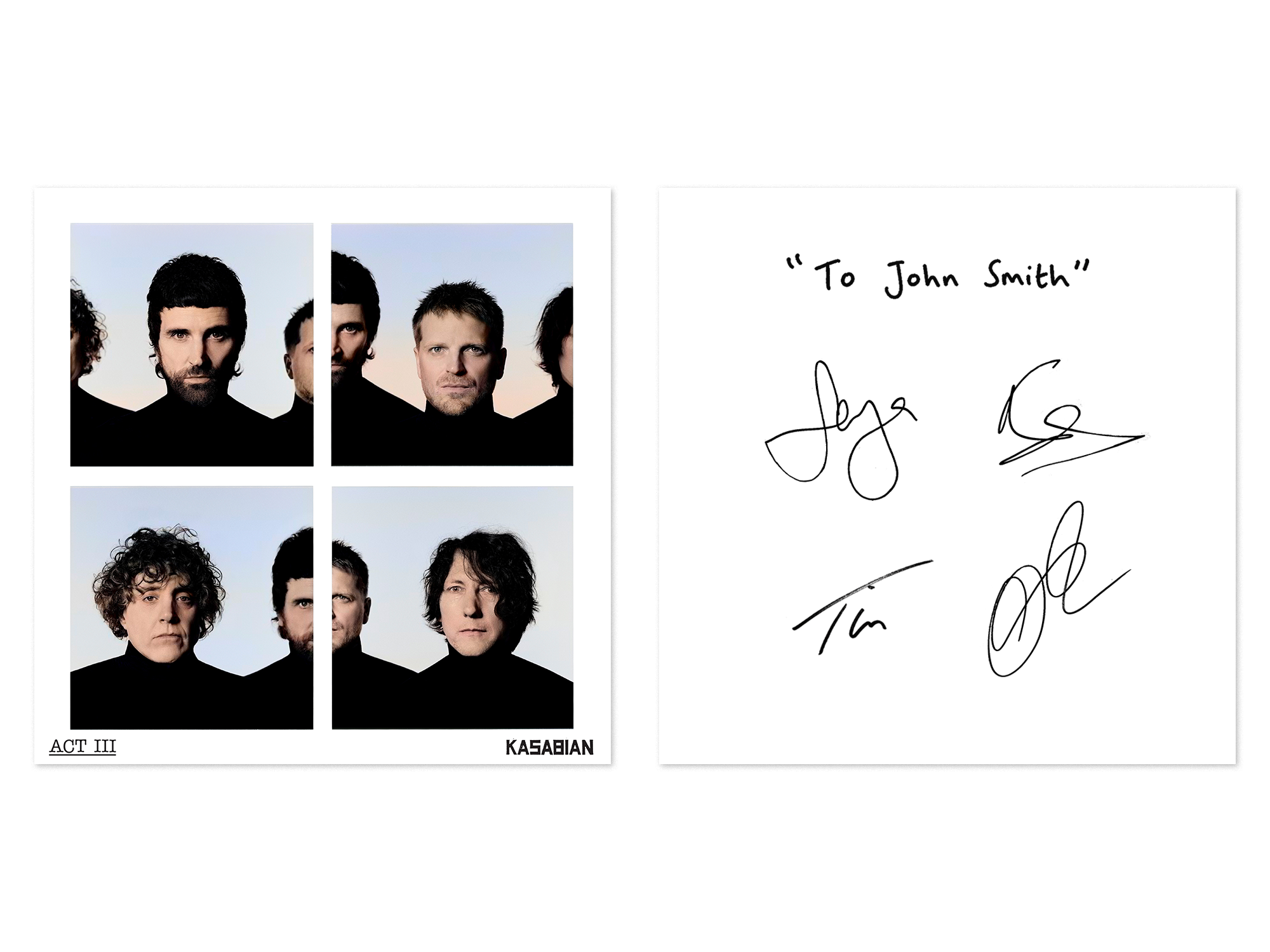ACT III | Store Exclusive Red Vinyl w. Signed Insert + Personalised Signed Art Card