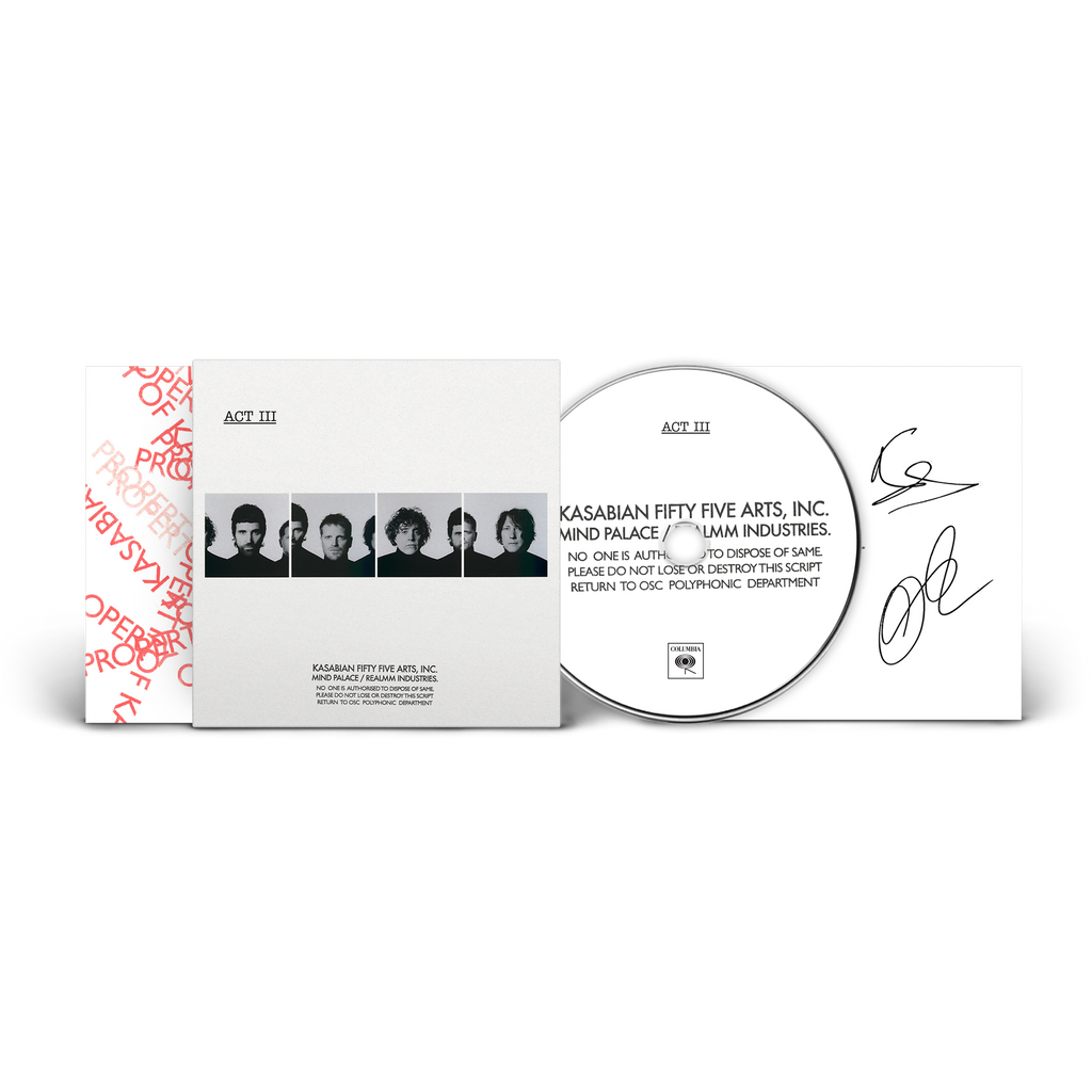 Kasabian - ACT III  CD + Signed Insert
