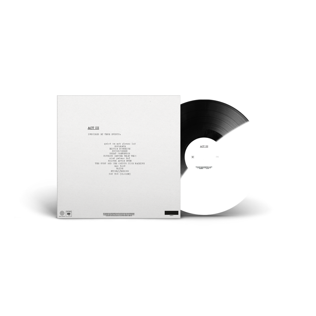 ACT III | Store Exclusive Black & White Vinyl + Signed Postcard