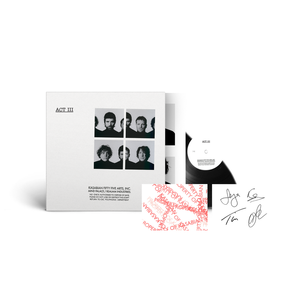 ACT III | Store Exclusive Black & White Vinyl + Signed Postcard