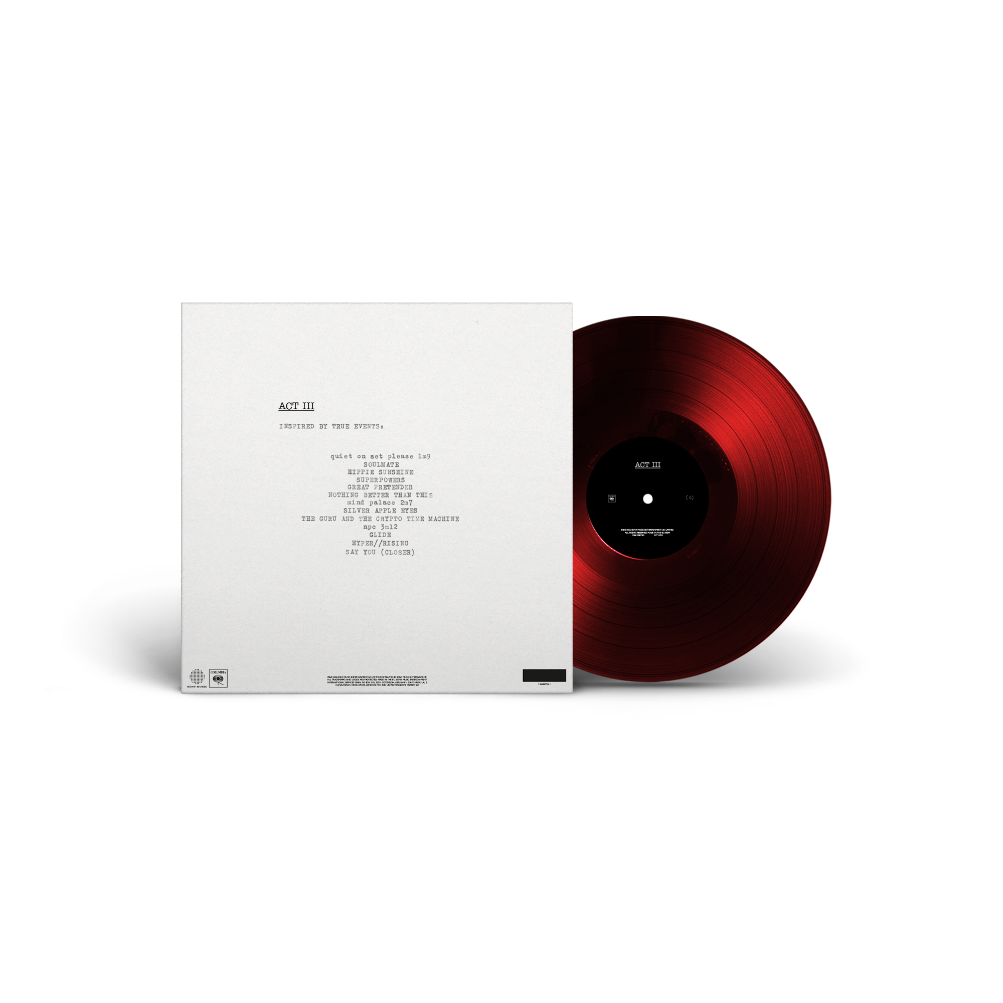 ACT III | Store Exclusive Red Vinyl + Signed Insert