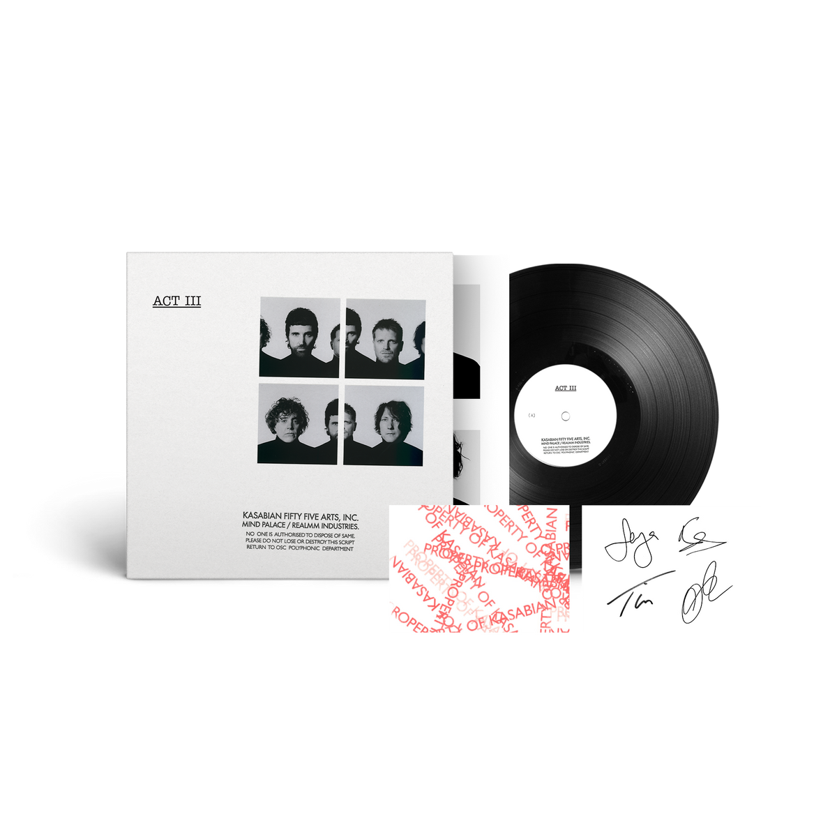 ACT III | Vinyl w. Signed Insert + Personalised Signed Art Card