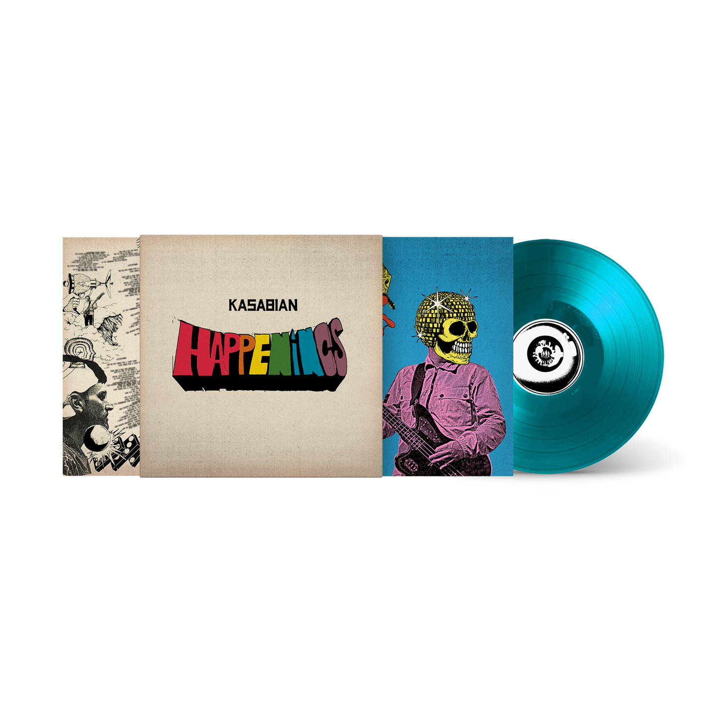 Happenings | Exclusive Turquoise Coloured Vinyl