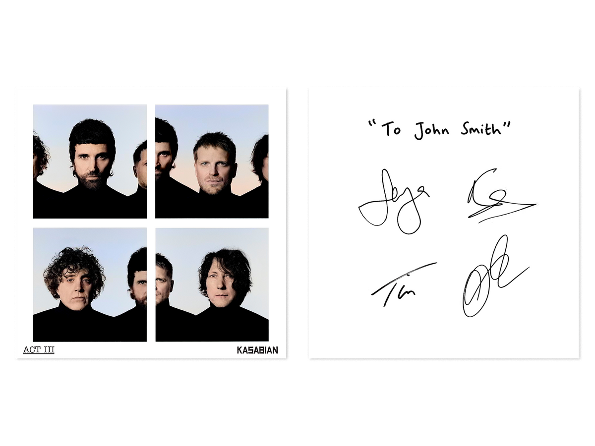 ACT III CD w. Signed Insert + Personalised Signed Art Card