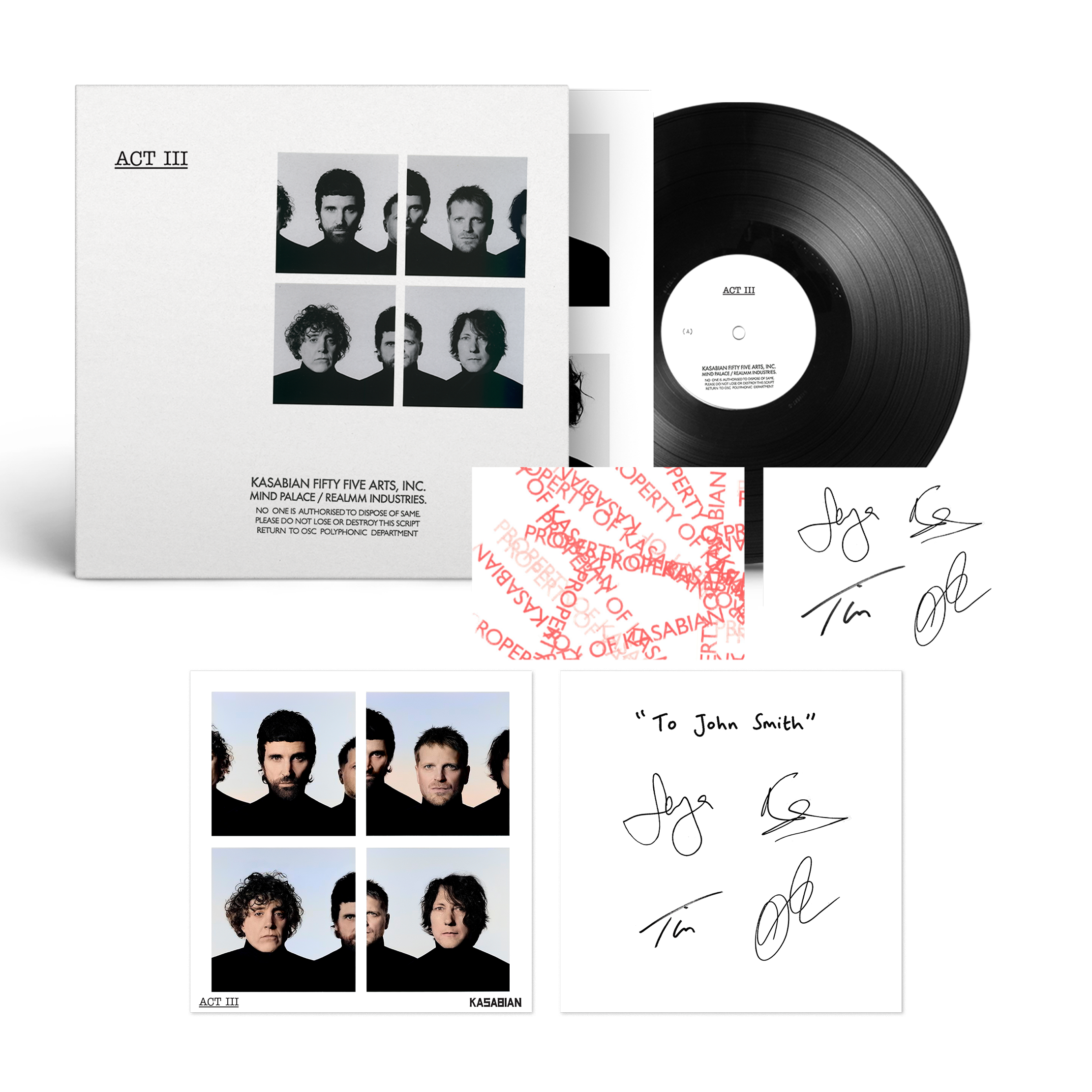 ACT III | Vinyl w. Signed Insert + Personalised Signed Art Card